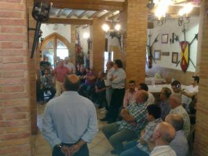 Embajada de Monforte del Cid en Sax