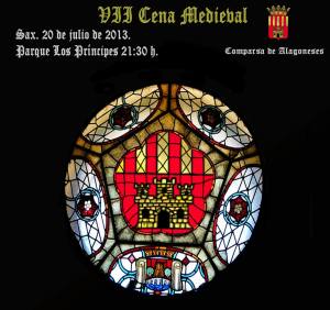 VII Cena Medieval - Cartel