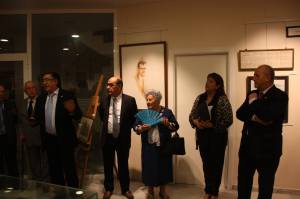 Inauguración Exposicion homenaje a Joaquín Barceló Verdú. Fotografía de Eduardo Gómez.
