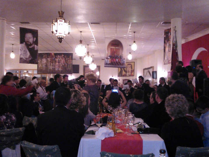 Estreno del pasodoble "Tito Presidente", de José Fco. Ortín