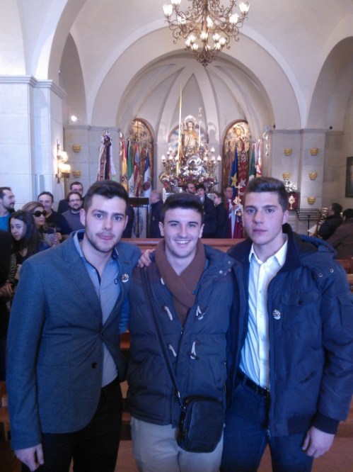 Tres nuevos alagoneses "Amigos de San Blas"