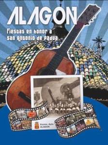 Cartel de las Fiestas de San Antonio en Alagón 2014