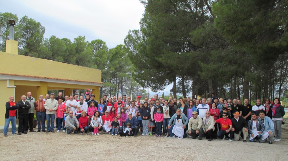 XXXVIII Concurso de Gachamiga "Pepe Mataix" - Comparsa de Alagoneses 2014. Fotografía de José Martínez Antolín