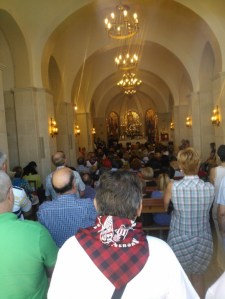 XVIII Almuerzo hermandad con la Peña Sajeño Alagonesa · 2014.  Misa baturra en la Ermita de San Blas.