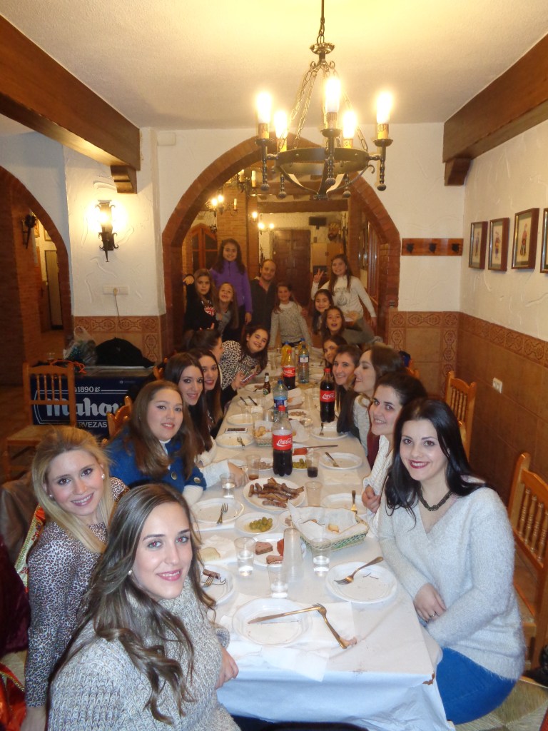 Gachamiga para Reinas y Damas de honor 2015 en la Casa de Alagón Gachamiga para Reinas y Damas de honor 2015 en la Casa de Alagón