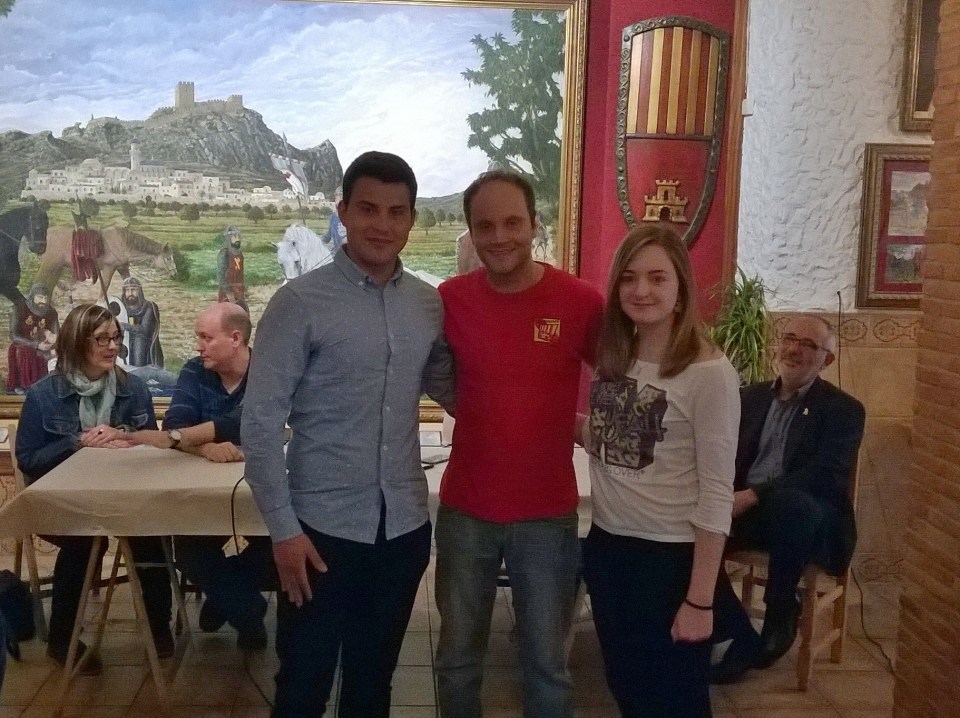 Capitanes Alagoneses 2017: Vicente Vázquez Estevan y Diana Vázquez Ruiz