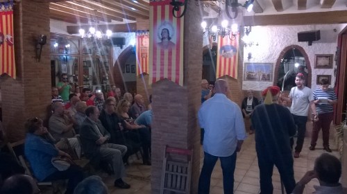 Embajada de Petrer en la Casa de Alagón (Sax). Domingo 4 de octubre de 2015