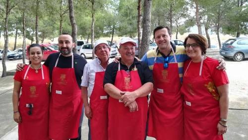 Parejas ganadoras del XLI Concurso de Gachamigas "Pepe Mataix" de la Comparsa de Alagoneses 2017