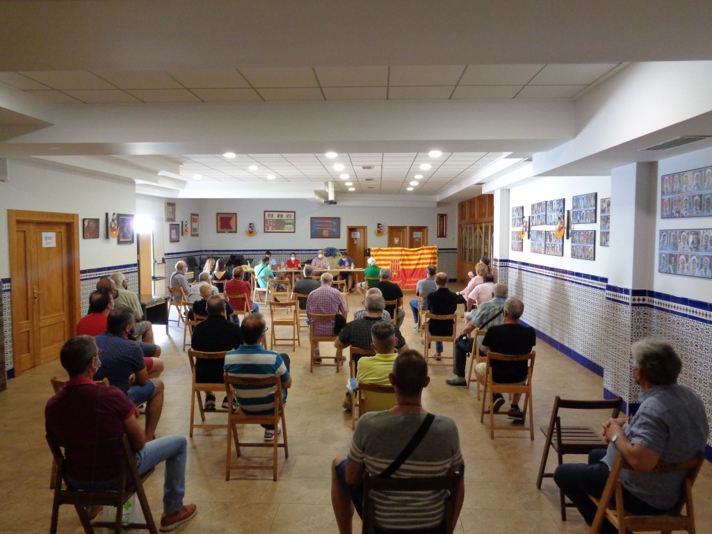 Asamblea general de la Comparsa de Alagoneses. Sábado, 12 de junio de 2021